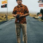 A portrait of teaching artist Adam Conte