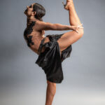 Teaching Artist Frida Moses dancing